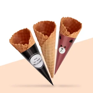 Custom Child Size Waffle Cone Sleeves