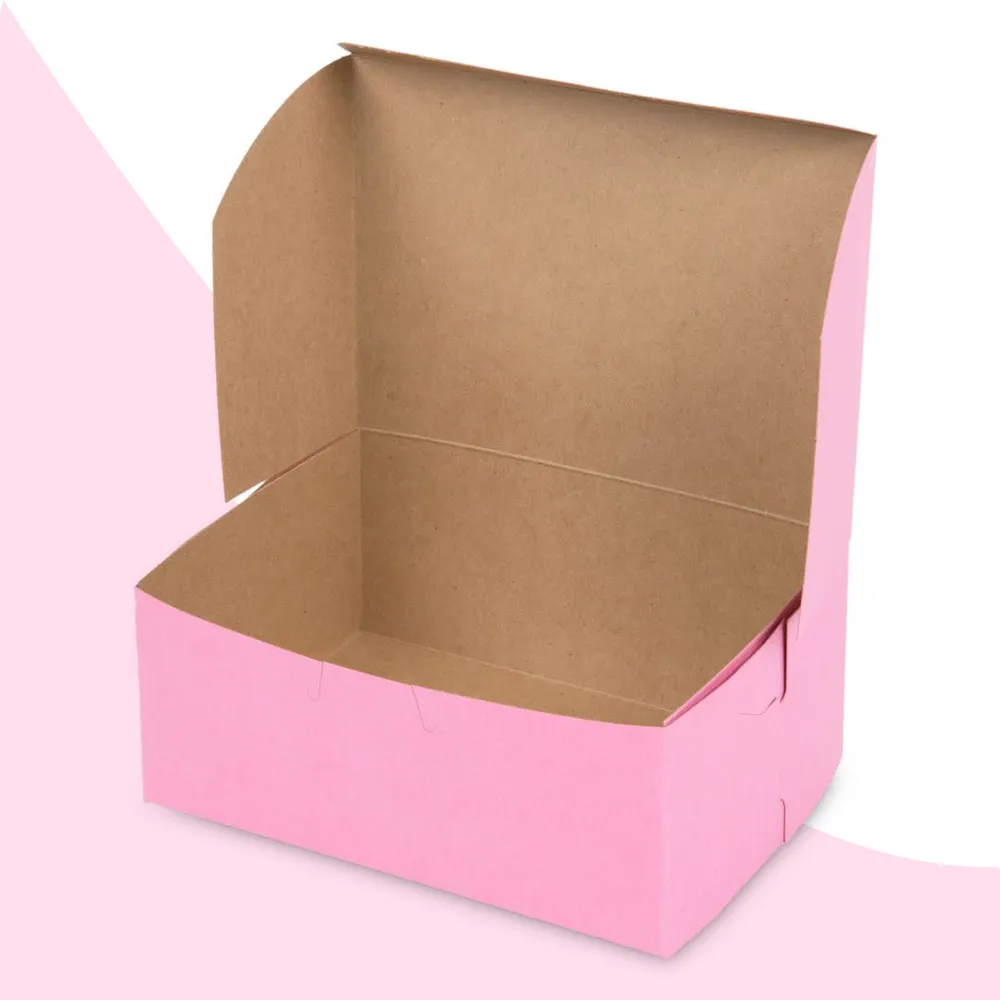 Pink Cake Boxes